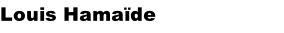 Louis Hamaïde