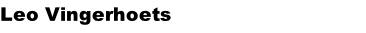 Leo Vingerhoets