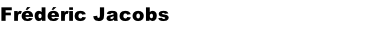 Frédéric Jacobs