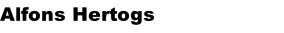 Alfons Hertogs