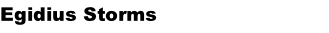 Egidius Storms