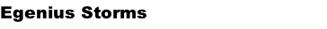 Egenius Storms