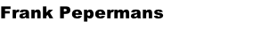 Frank Pepermans