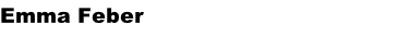 Emma Feber