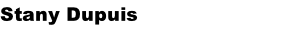 Stany Dupuis