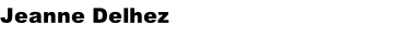 Jeanne Delhez