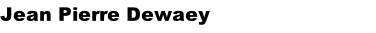 Jean Pierre Dewaey
