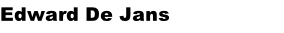 Edward De Jans