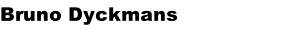 Bruno Dyckmans